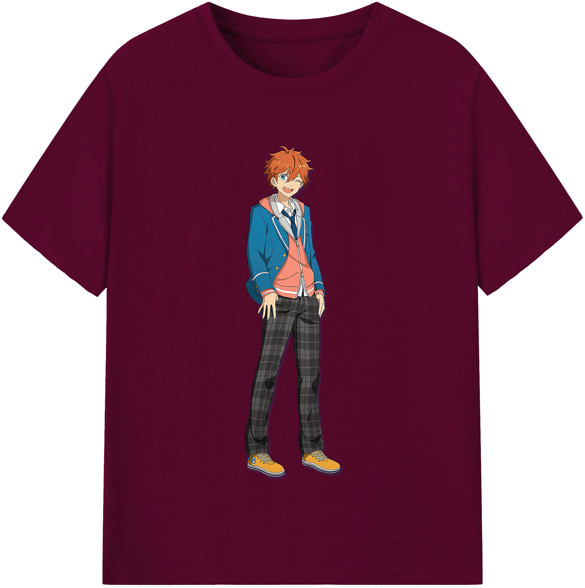 あんさんぶるスターズ! Ensemble Stars レディースカジュアルプリントTシャツ（綿100％）